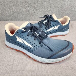 Altra Superior 5 Trail Running Hiking Shoes Mens 9 Mineral Blue Lightweight
